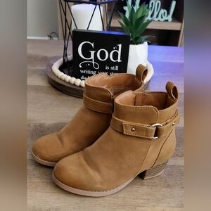 The Children's Place Brown Ankle Boots